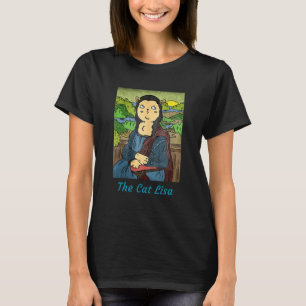 Lisa  Cat Incarnation Painting Cat T-Shirt