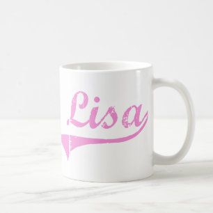 Lisa Classic Style Name Coffee Mug