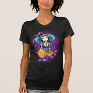 "Lisa" Halloween Pumpkin Witch Top