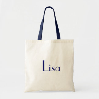 Lisa In Navy And White I Tote Bag