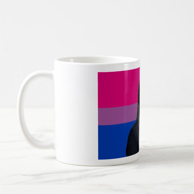 Lisa Nandy Bisexual Flag Mug (Left)