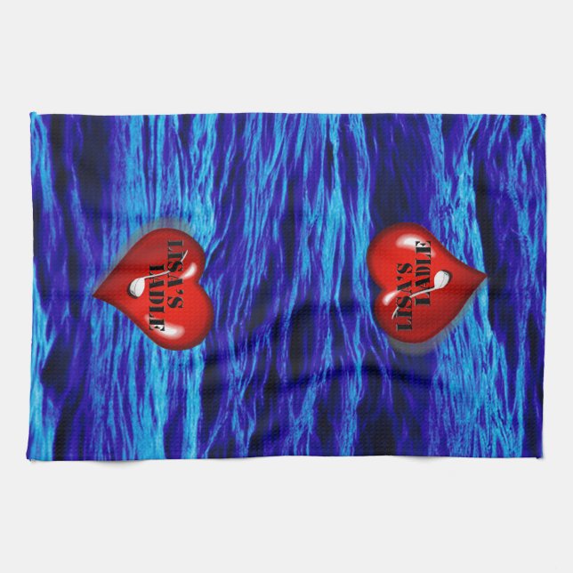 Lisa's Ladle Dishtowel Tea Towel (Horizontal)