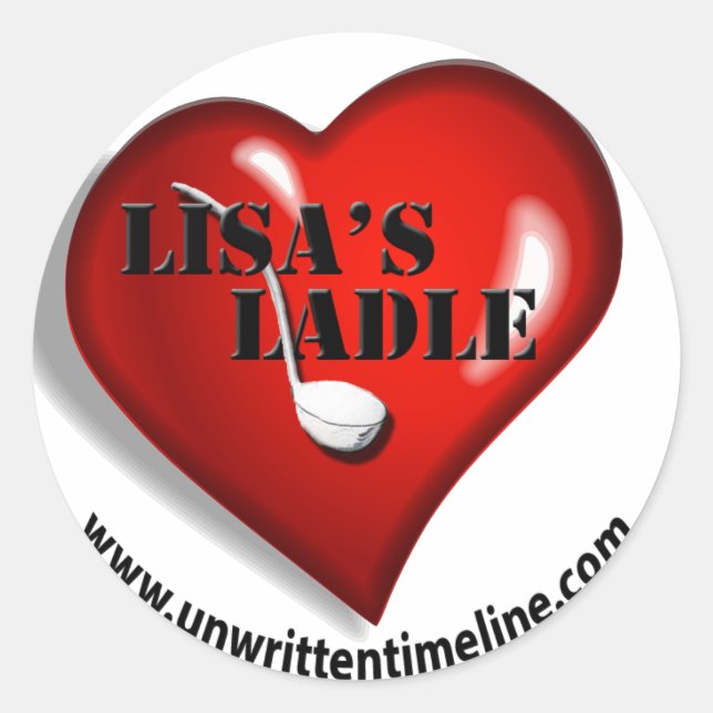 Lisa's Ladle sticker (Front)