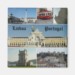 Lisbao, Lisboa, Portugal Magnet