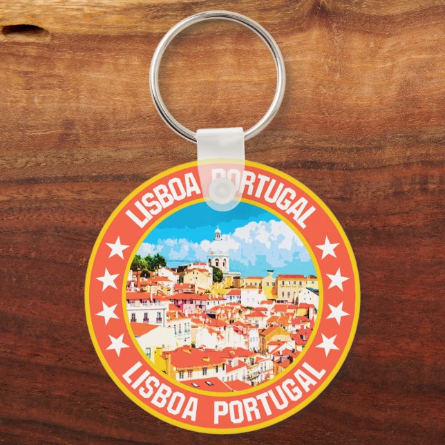 Lisboa                                             key ring (Front)