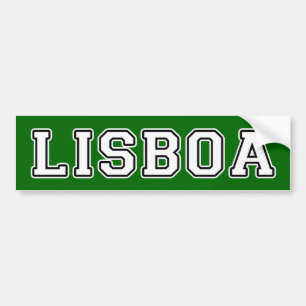 Lisboa Portugal Bumper Sticker