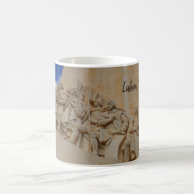 Lisboa Portugal Coffee Mug (Center)