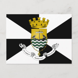 Lisboa, Portugal flag Postcard