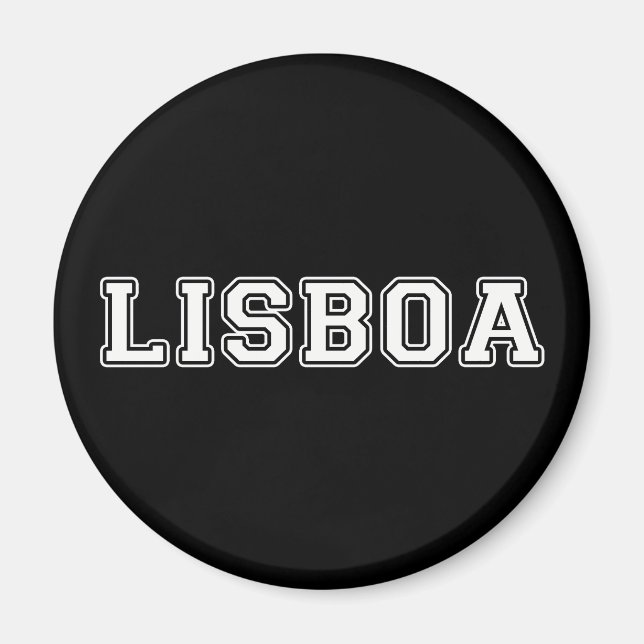 Lisboa Portugal Magnet (Front)