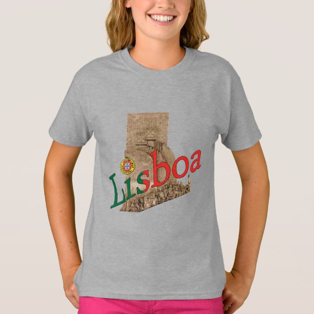Lisboa Portugal T-Shirt (Front)
