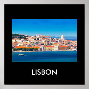 Lisbon 002W Poster