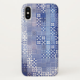 Lisbon Aquarium tiles texture pattern ceramic port Case-Mate iPhone Case