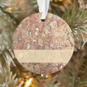 Lisbon Earth Tones Marble Ornament