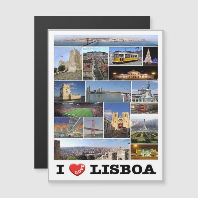 Lisbon - I Love - Portugal - (Front/Back)