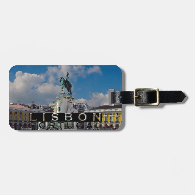 Lisbon Luggage Tag (Front Horizontal)