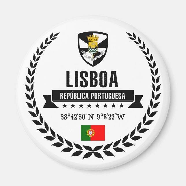 Lisbon Magnet (Front)