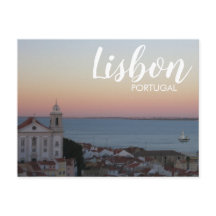 Lisbon Portugal Alfama Sunset