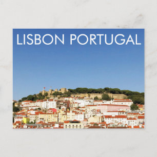 Lisbon Portugal Alfama Views Postcard