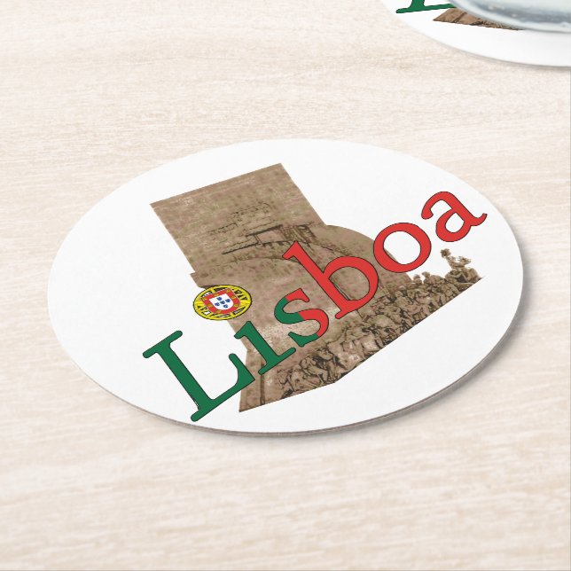 Lisbon Portugal Coasters (Angled)