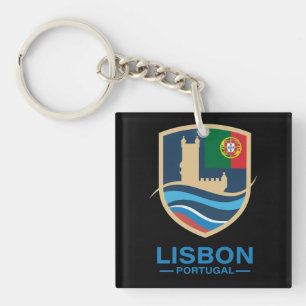 Lisbon Portugal Europe Key Ring
