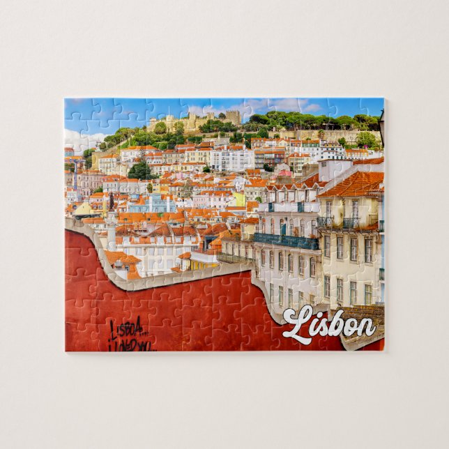 Lisbon, Portugal Jigsaw Puzzle (Horizontal)
