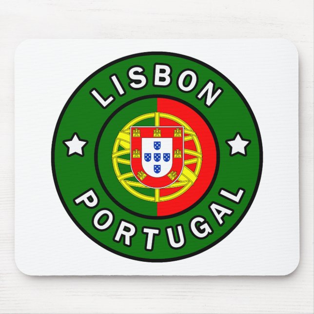 Lisbon Portugal Mouse Pad (Front)