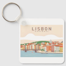 Lisbon Portugal Pastel Travel Design