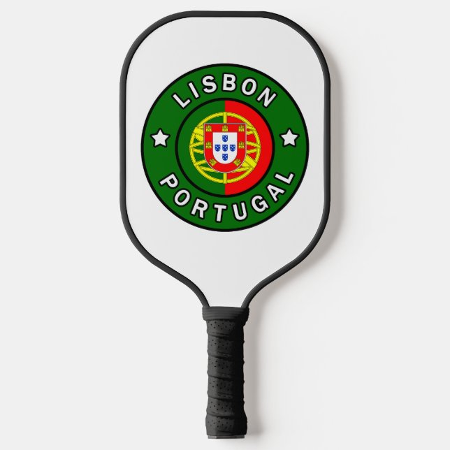 Lisbon Portugal Pickleball Paddle (Front)