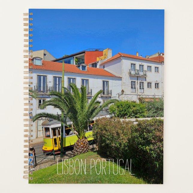 Lisbon, Portugal Planner (Front)