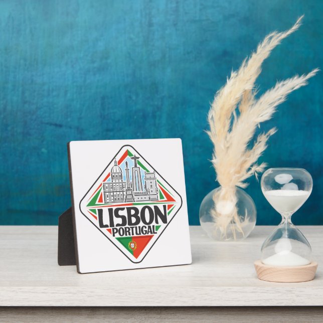 Lisbon Portugal Plaque (Insitu)