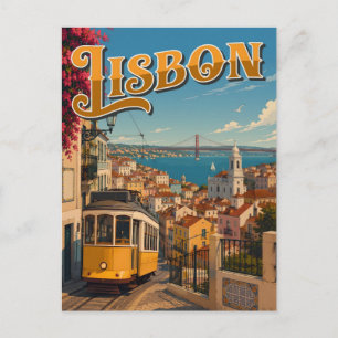 Lisbon Portugal Postcard