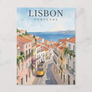 Lisbon Portugal Postcard