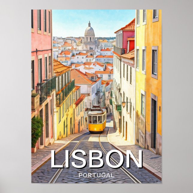 Lisbon Portugal Poster (Front)