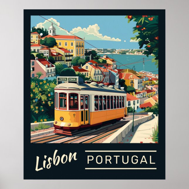Lisbon Portugal Poster (Front)