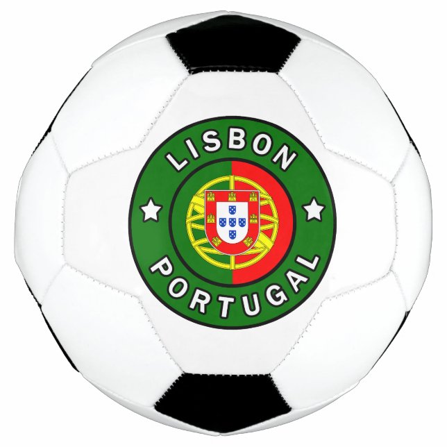 Lisbon Portugal Soccer Ball (Front)