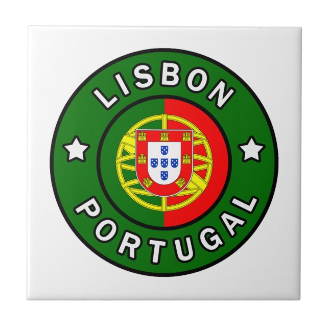 Lisbon Portugal Tile (Front)