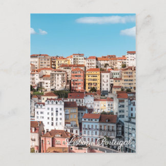 Lisbon Portugal travel postcard