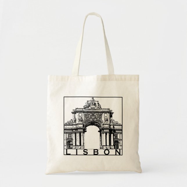Lisbon Tote Bag (Front)