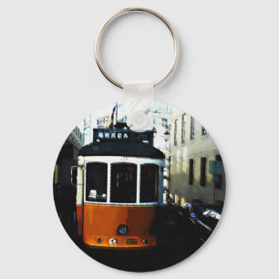 Lisbon tram key ring