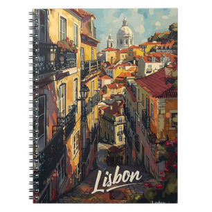 Lisbon Vintage Notebook