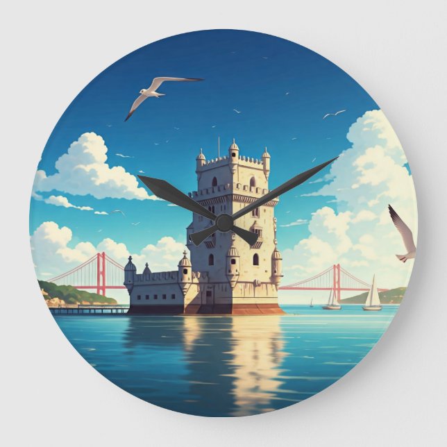 Lisbon Wall Clock (Front)