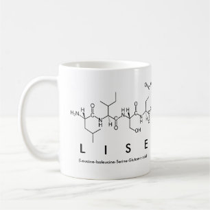 Lise peptide name mug