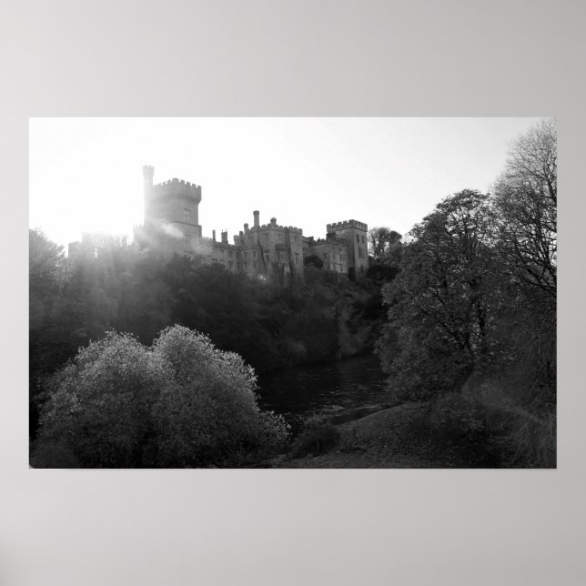Lismore castle over the clean blackwater poster (Front)