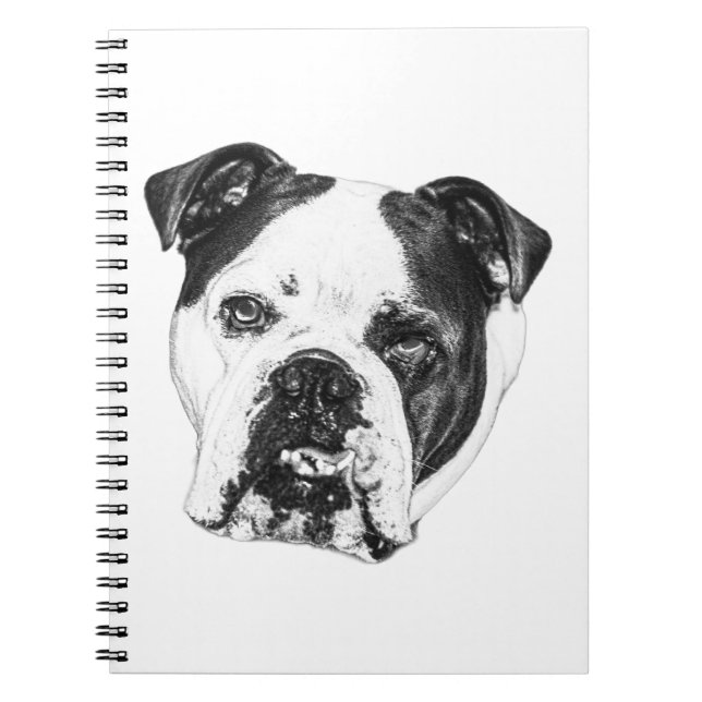 List Maker Bulldog Journal (Front)