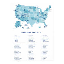 List of National Parks in the United States