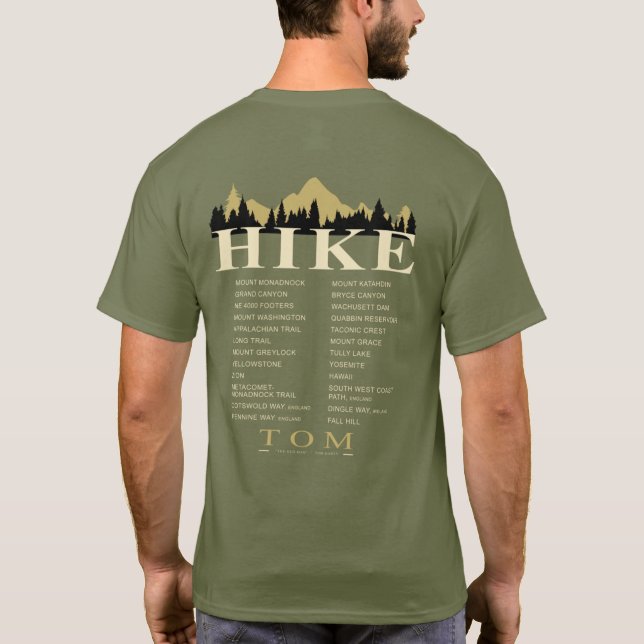 LIST shirt 2022 green (Back)