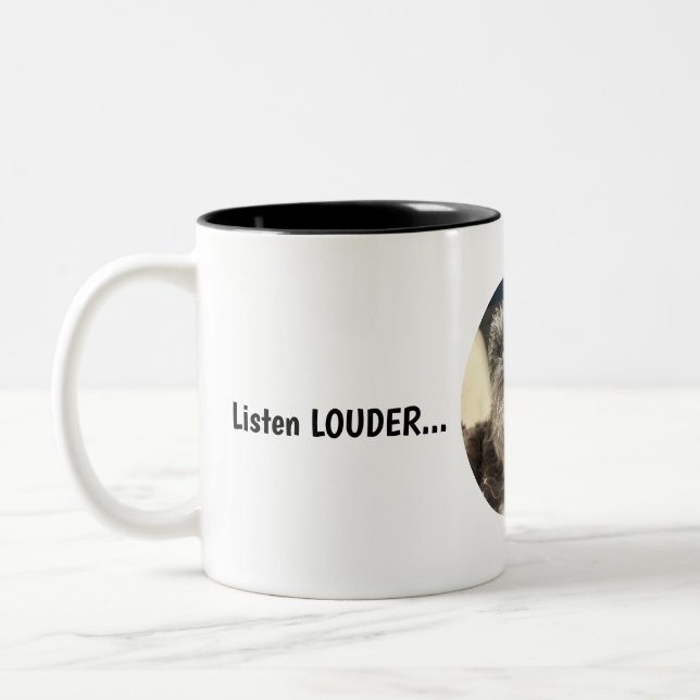 Listen LOUDER Mug (Left)