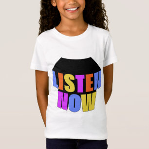 Listen Now : Girls' Fine Jersey T-Shirt