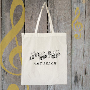 Listen to Amy Beach Best Classical Music Composer Tote Bag