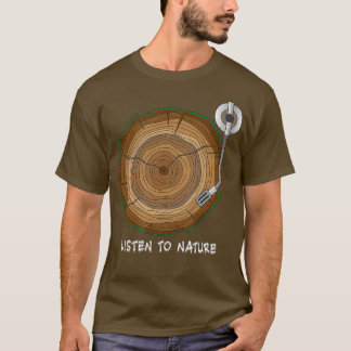 Listen to Nature Vinyl Music  Gift_1 T-Shirt